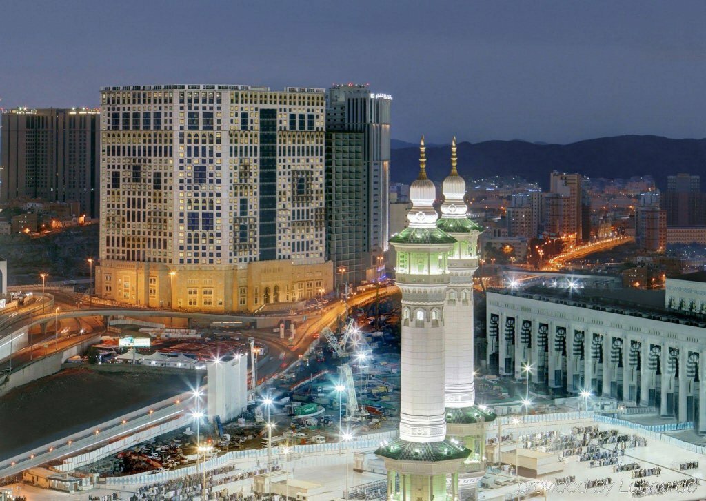 A breathtaking aerial view of the Kaaba in Mecca surrounded by worshippers, capturing the spirit of Hajj.